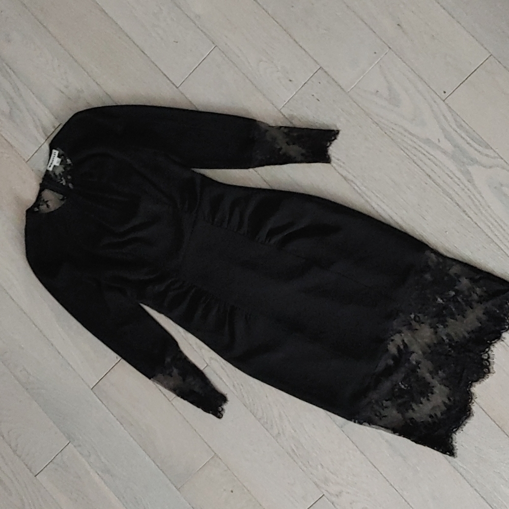 Whistles black dress size small